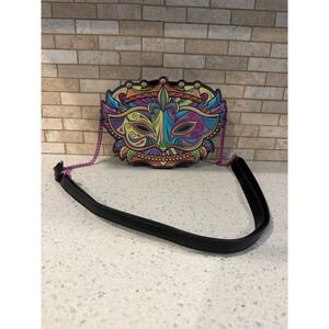 Universal Studios Mardi Gras 2023 Crossbody Bag Mystical‎ Mask